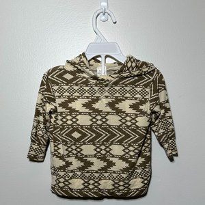 Kate Quinn | Long Sleeve Skinny Hoodie | Santa Fe | Bamboo | 6-12 months